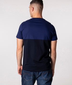 fred perry block t shirt