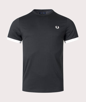 Ringer-T-Shirt-Night-Green-Fred-Perry-EQVVS