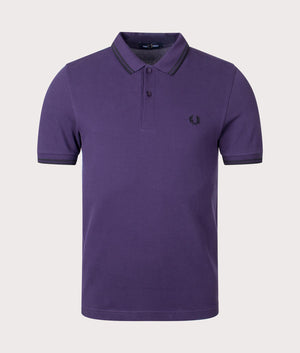 Twin-Tipped-Fred-Perry-Polo-Purpleheart/Black-Fred-Perry-EQVVS