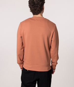 Crew-Neck-Sweatshirt-Light-Rust-Fred-Perry-EQVVS