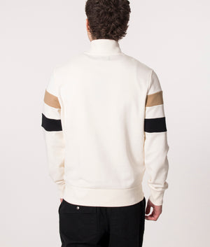 Quarter-Zip-Tipped-Sleeve-Sweatshirt-Ecru-Fred-Perry-EQVVS