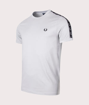 Contrast-Tape-Ringer-T-Shirt-Limestone/Black-Fred-Perry-EQVVS