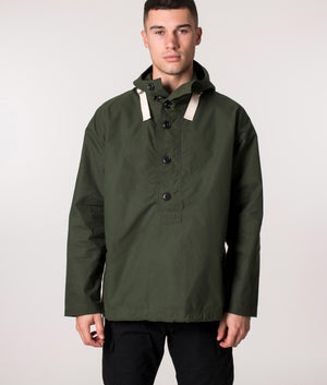 Overhead-Waxed-Button-Jacket-Green-Albam-EQVVS