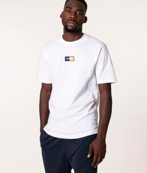 Parlez Kuff T-Shirt in White at EQVVS. Front Shot. 