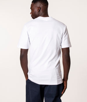 Parlez Kuff T-Shirt in White at EQVVS. Back Shot. 