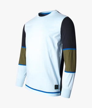 Regular-Fit-Long-Sleeve-Colour-Block-T-Shirt-Petrol-Blue/Multi-PS-Paul-Smith-EQVVS