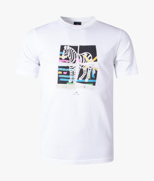 Zebra-Photos-T-Shirt-White-PS-Paul-Smith-EQVVS 