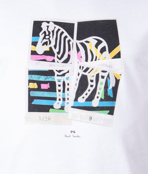 Zebra-Photos-T-Shirt-White-PS-Paul-Smith-EQVVS 