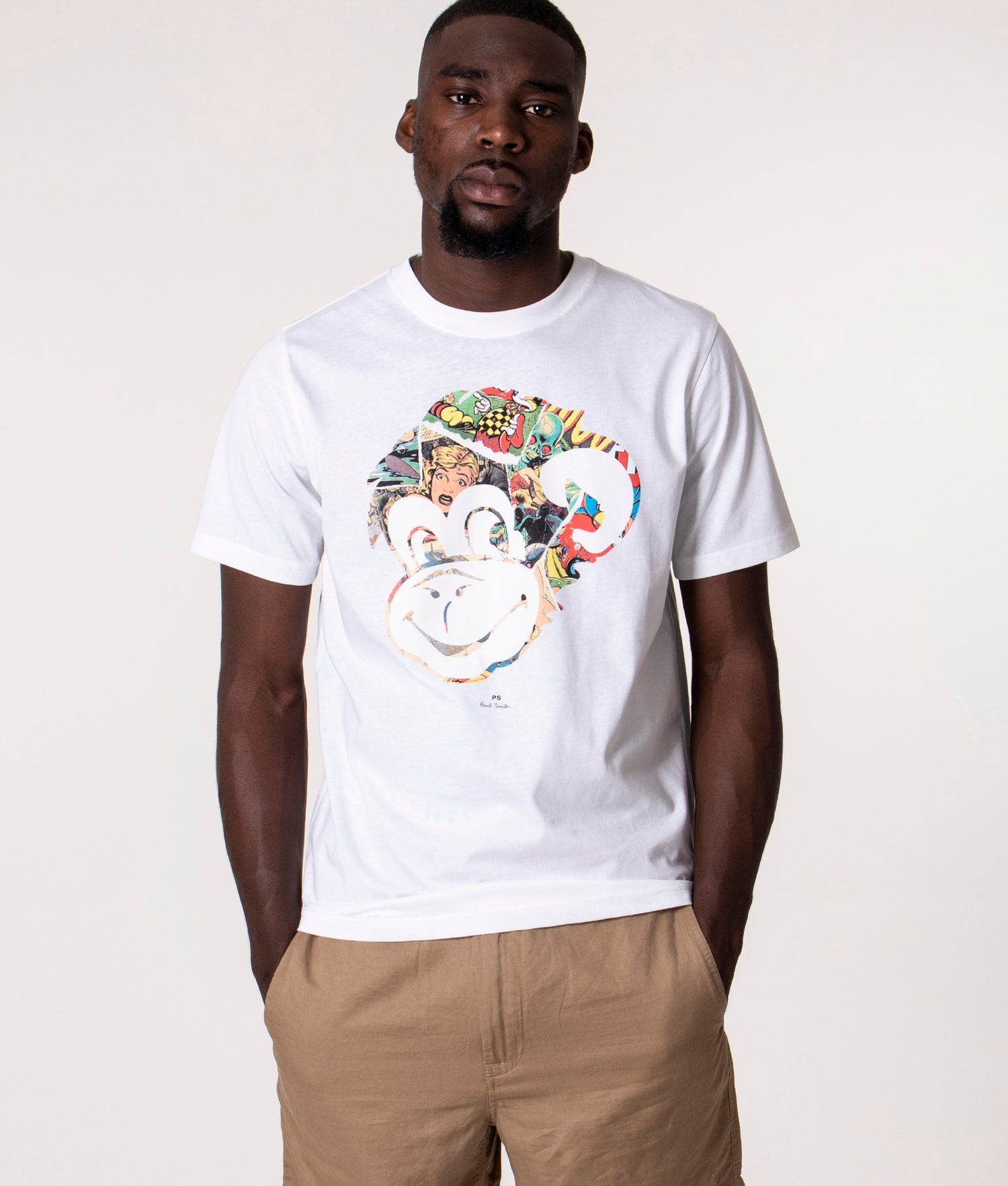 Monkey T-Shirt White | PS Paul Smith | EQVVS