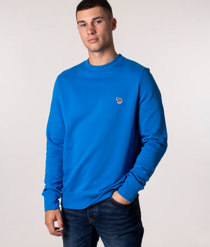 Zebra-Logo-Sweatshirt-Cobalt-Blue-PS-Paul-Smith-EQVVS