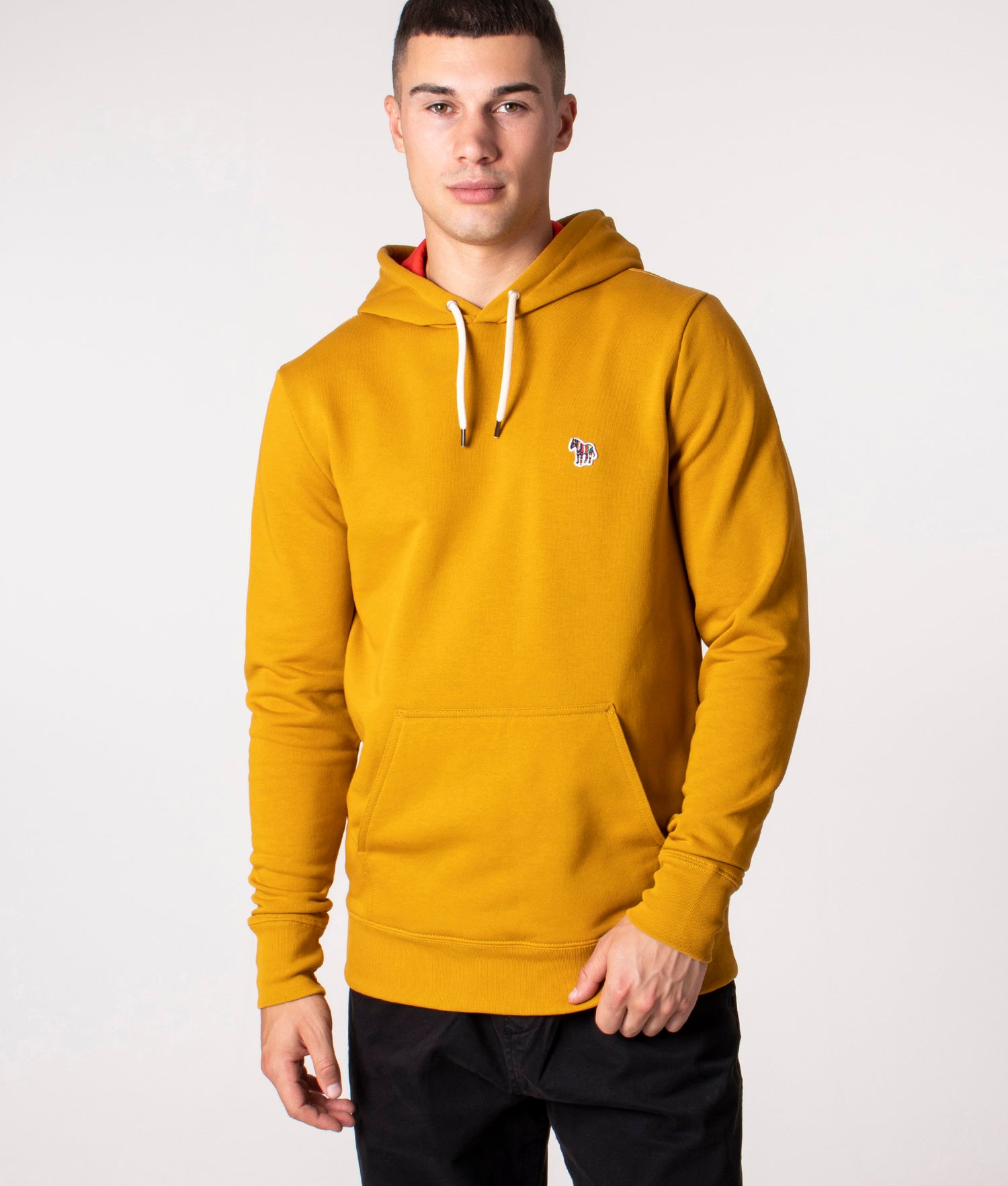 Zebra Logo Hoodie Golden Yellow | PS Paul Smith | EQVVS