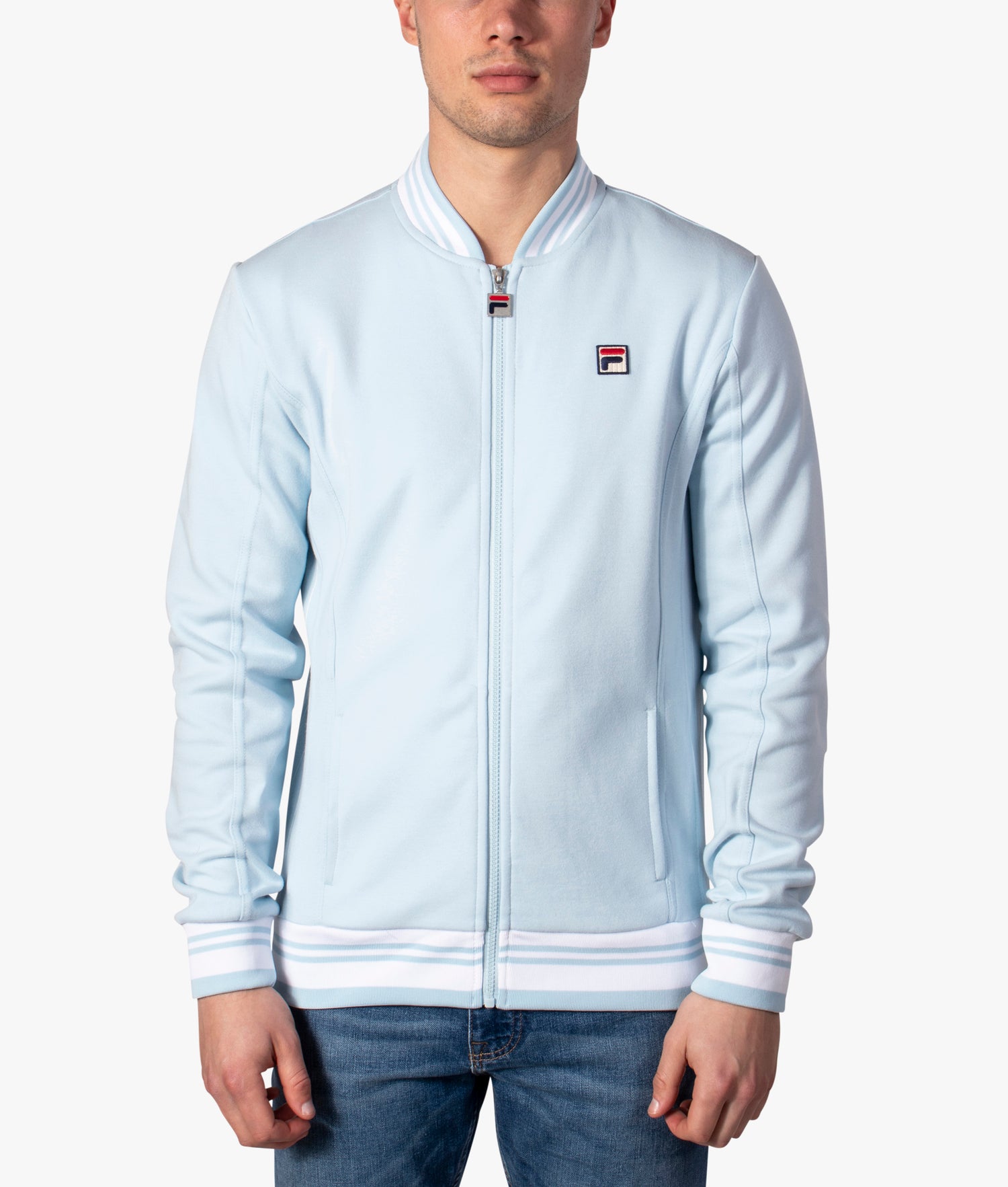 Fila white line track on sale top