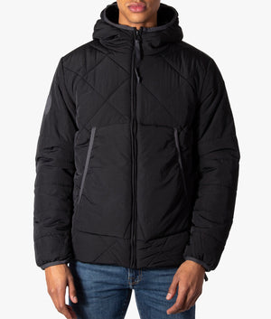 Pretty green quilted sale zip through jacket