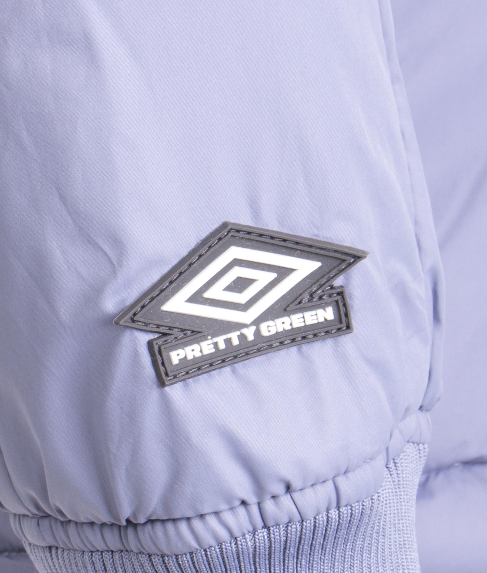 Pretty Green x Umbro Quilted Drill Top Blue | Pretty Green | EQVVS