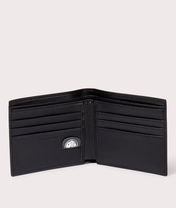 Embossed Alloway Paisley Bifold Wallet Black | Pretty Green | EQVVS