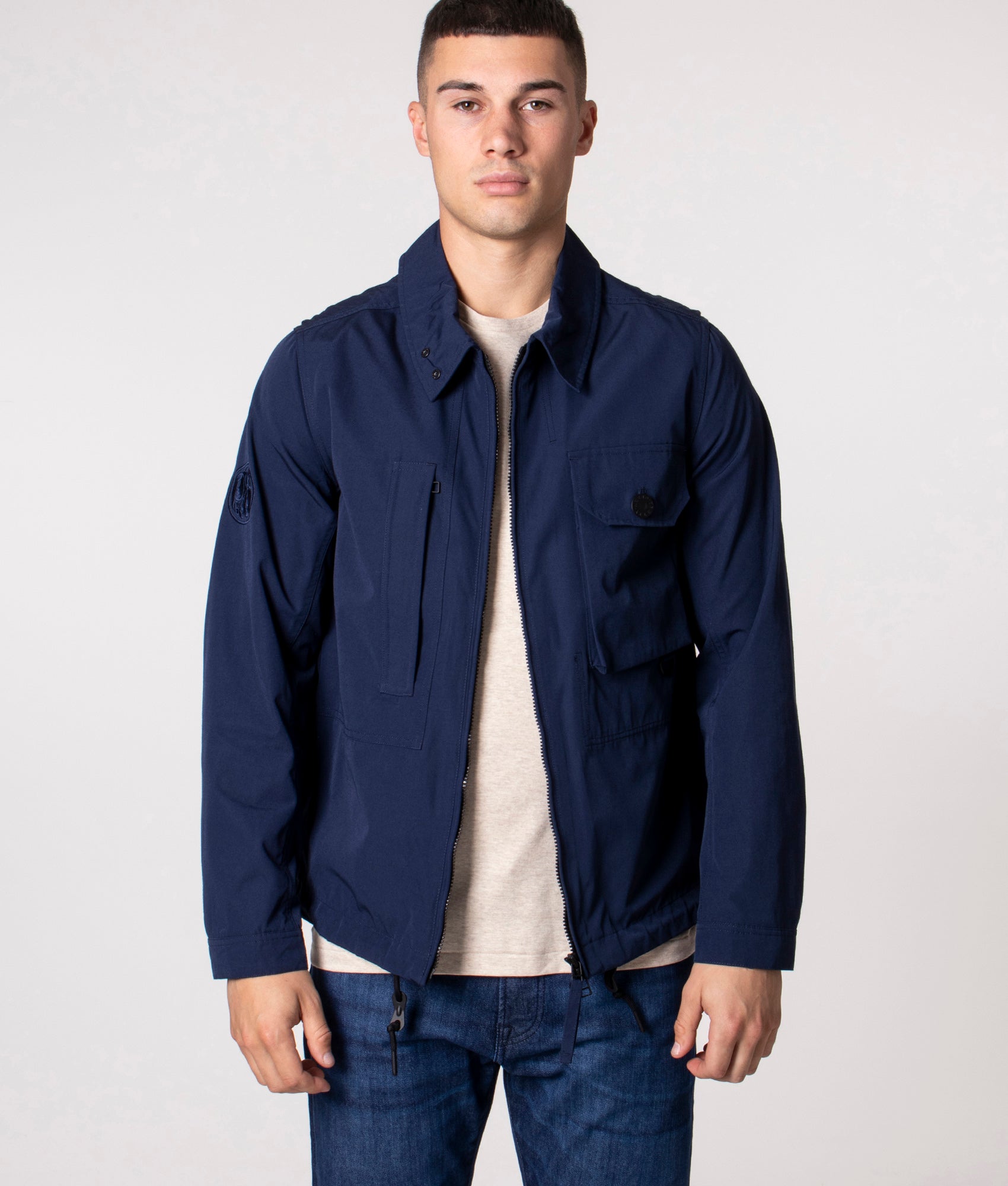 pretty green blue overshirt