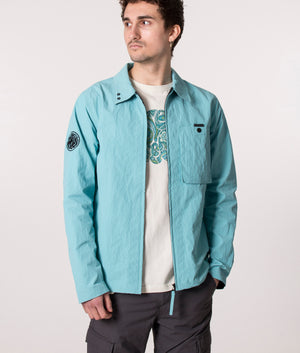 Pretty green hot sale blue overshirt