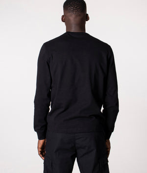 Long-Sleeved-Woven-Pocket-T-Shirt-Black-Belstaff-EQVVS