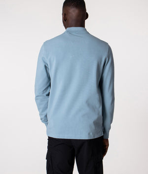 Belstaff-Long-Sleeve-Polo-Shirt-Arctic-Blue-Belstaff-EQVVS