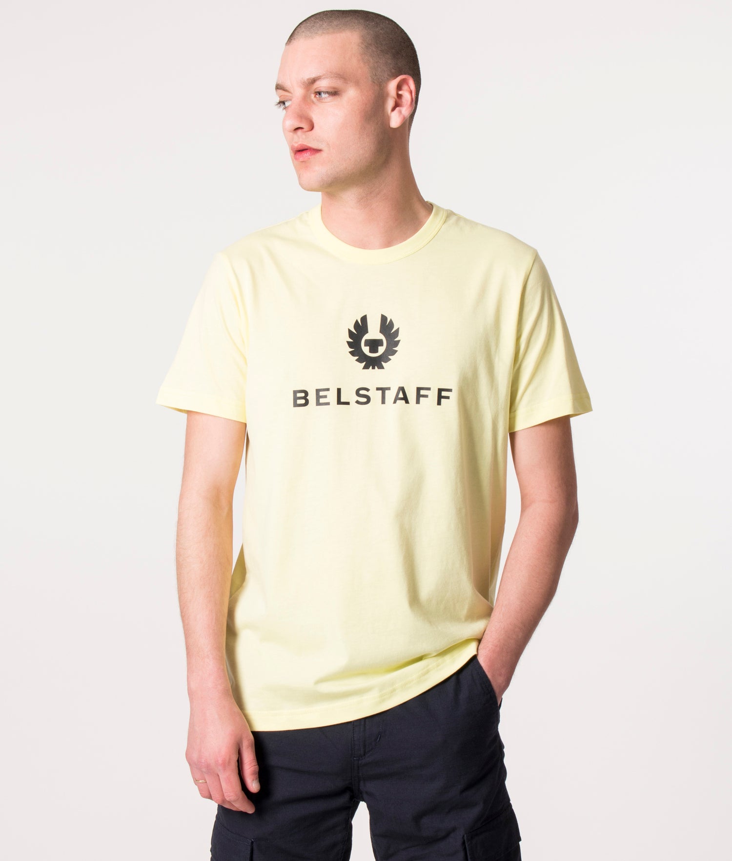 Belstaff white hot sale t shirt