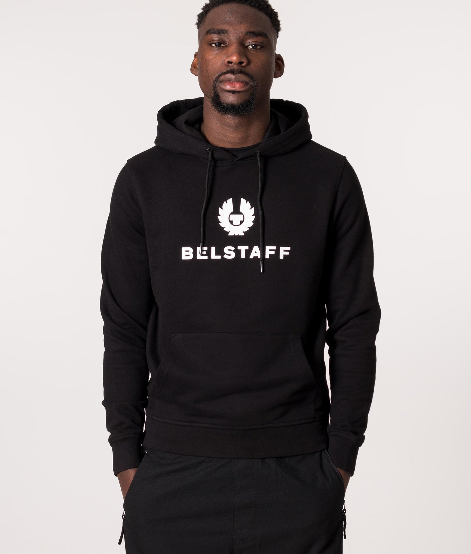 Belstaff hoodie discount black