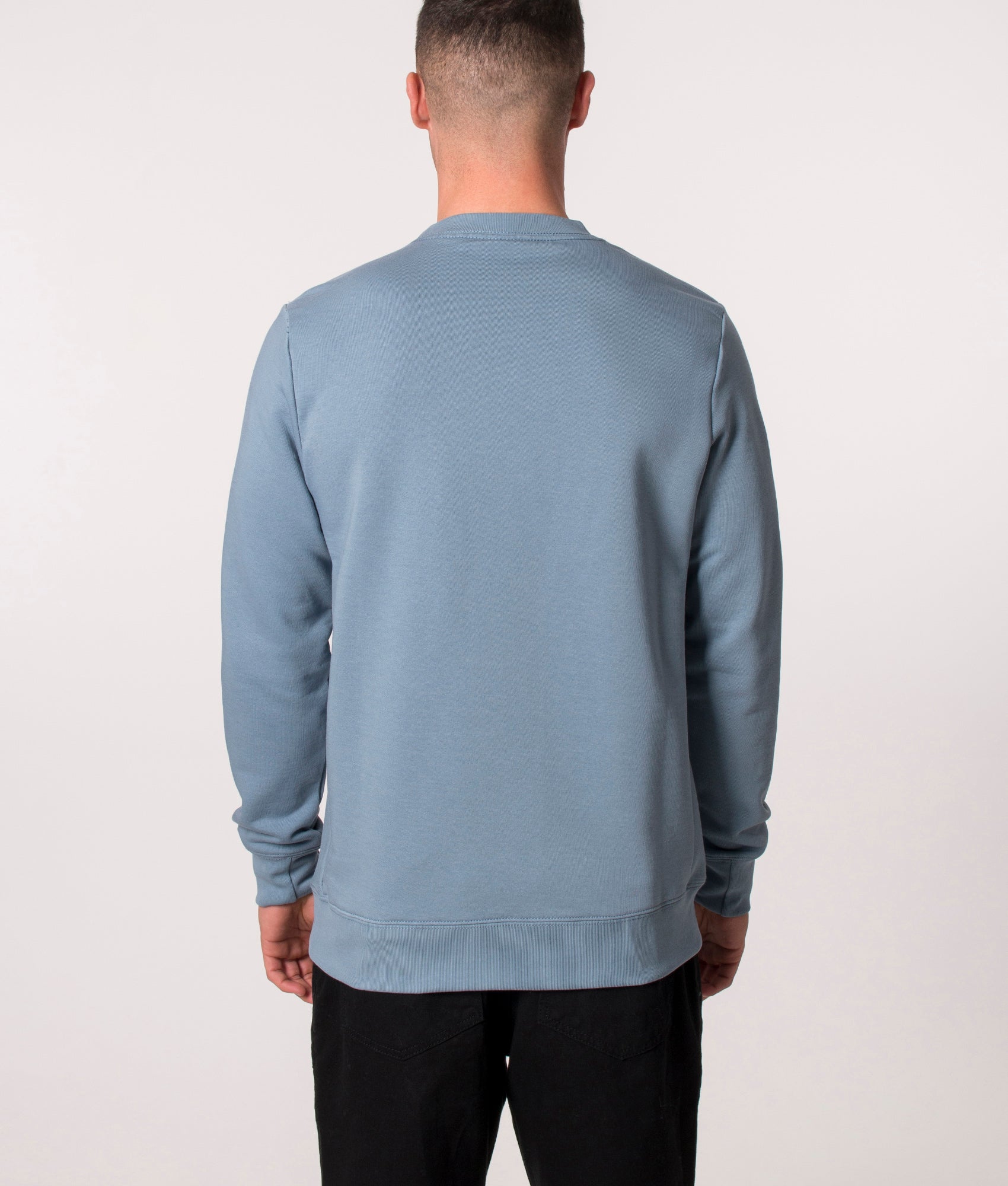 Zebra Logo Sweatshirt Greyish Blue | PS Paul Smith | EQVVS