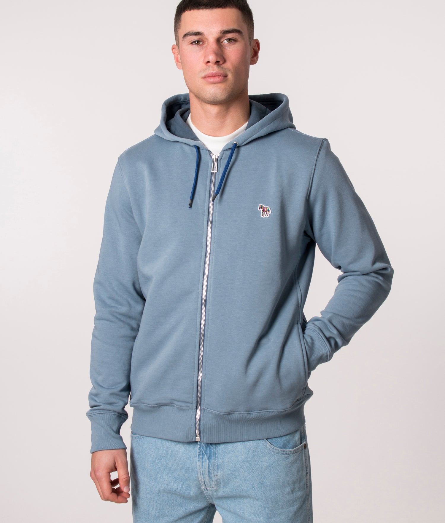 Ps by paul best sale smith logo zip hoodie