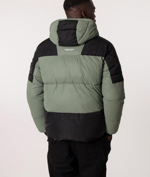 Reflective Lavaredo Bubble Jacket Khaki | Marshall Artist | EQVVS