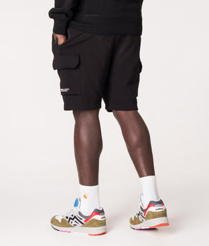 Regular-Fit-Siren-Cargo-Sweat-Shorts-Black-Marshall-Artist-EQVVS