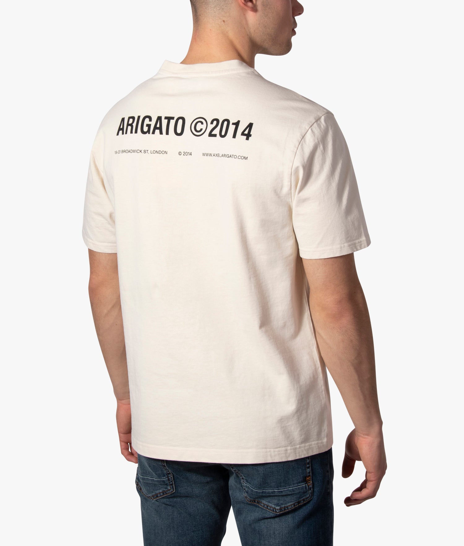 Axel Arigato Relaxed Fit London Back Logo T Shirt EQVVS