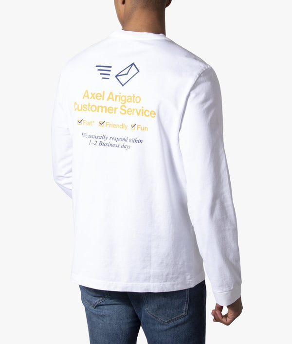 Long Sleeve Customer Service Tee Axel Arigato EQVVS