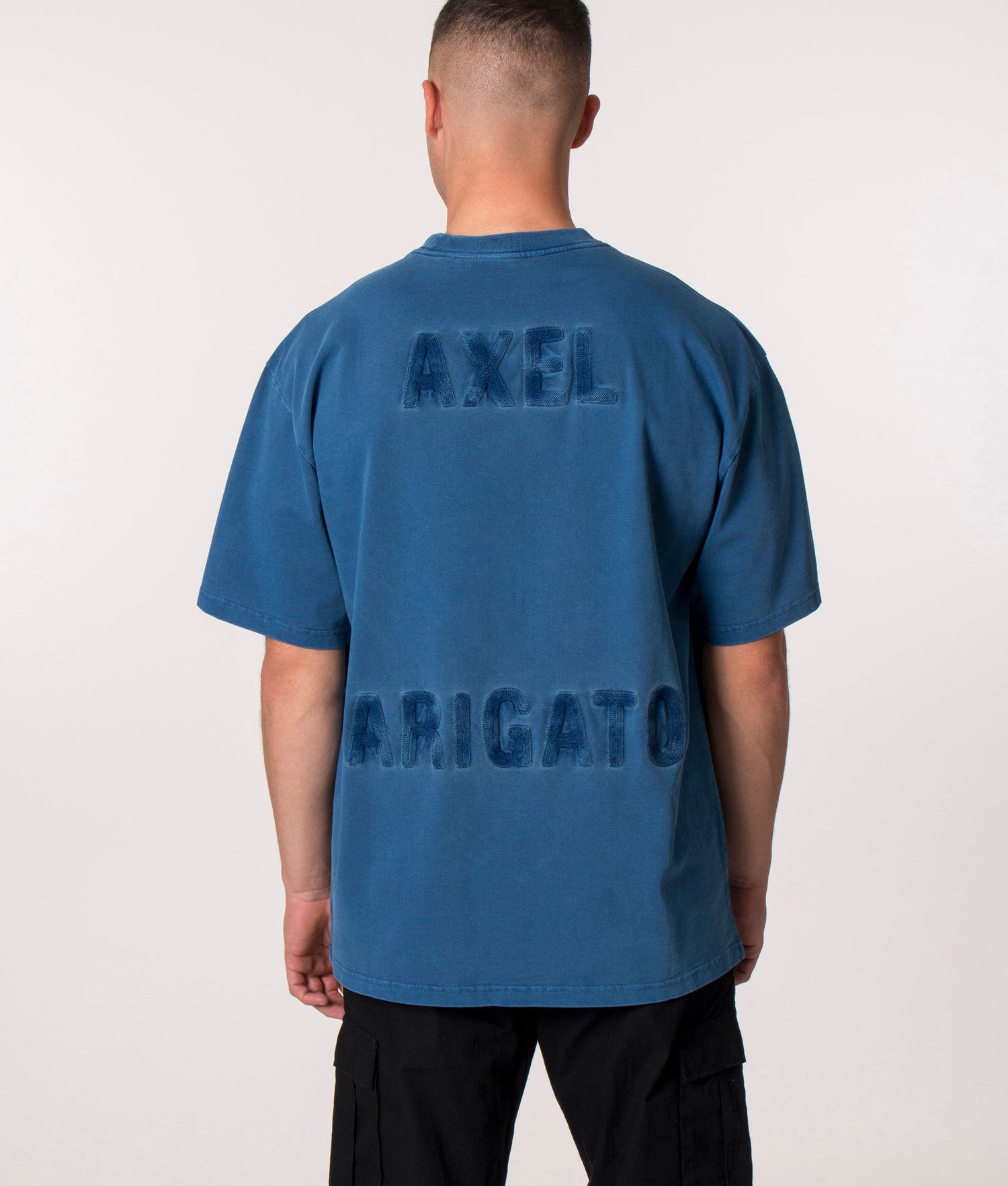 Oversized Origin T shirt Blue Axel Arigato EQVVS