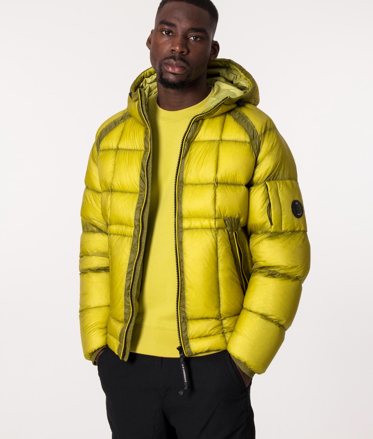 Cp company outlet jacket yellow