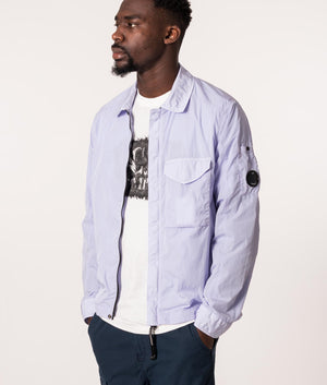 Cp company hot sale overshirt blue