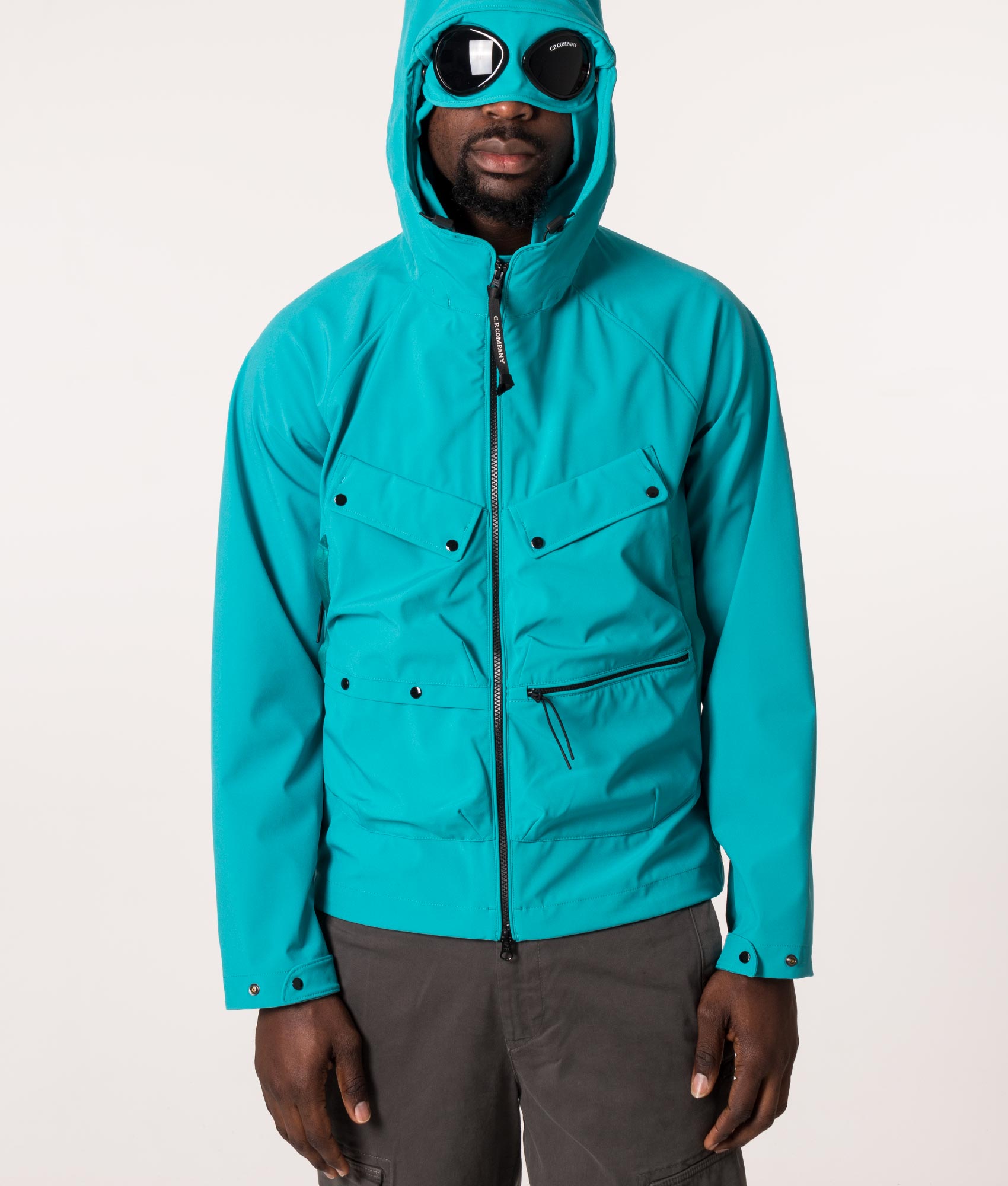 Cp company t mack goggle clearance jacket