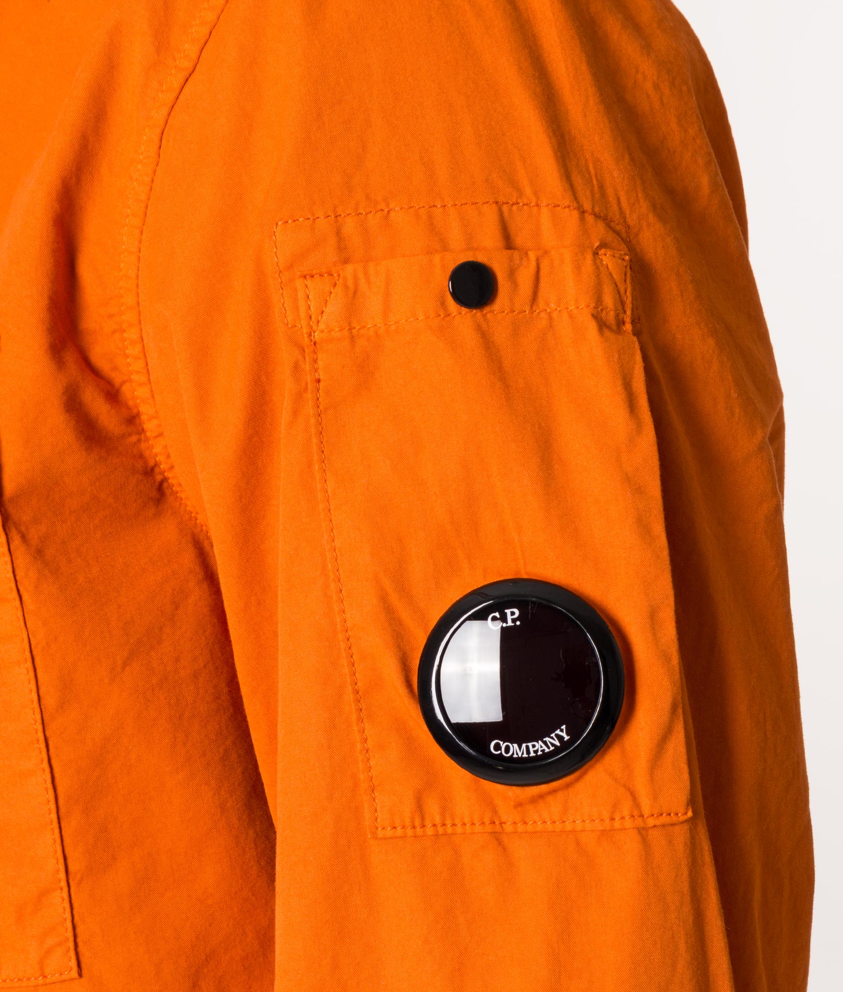 Cp company overshirt outlet orange