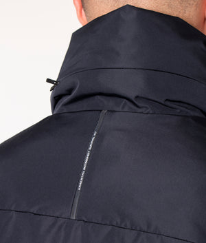 KRAKATAU QM369 Liner Field Jacket in Black at EQVVS. Model, detail 4. 