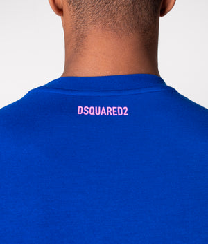 Round-Neck-T-Shirt-Blue-DSquared2-EQVVS