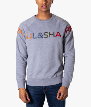 Multi-Colour-Logo-Sweat-Grey-Paul-Shark-EQVVS