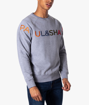 Multi-Colour-Logo-Sweat-Grey-Paul-Shark-EQVVS