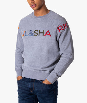 Multi-Colour-Logo-Sweat-Grey-Paul-Shark-EQVVS