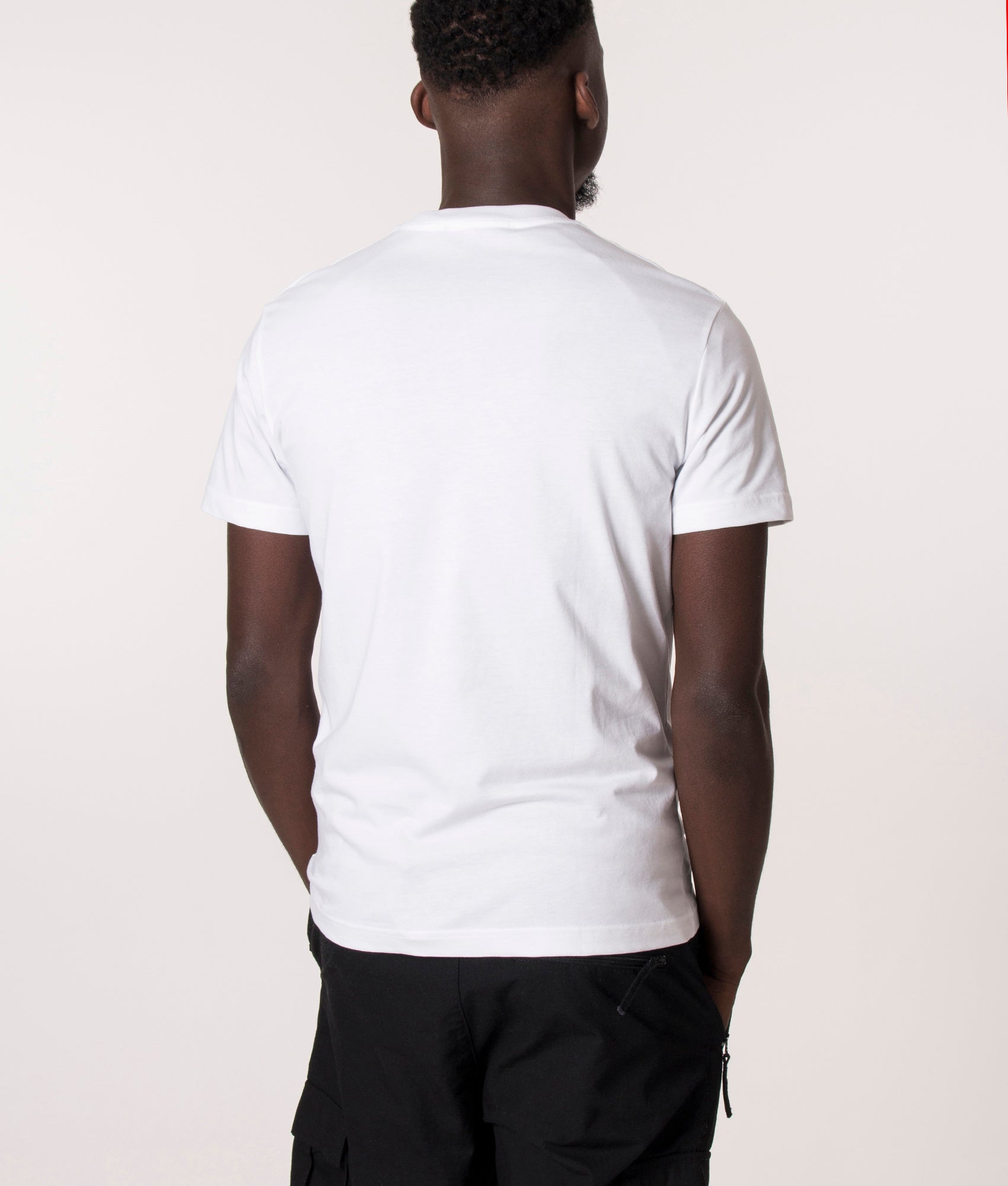 Plain white outlet versace t shirt