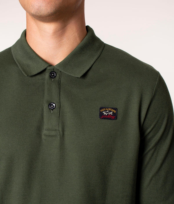 Polo Shirt PAUL amp; SHARK Men color Green