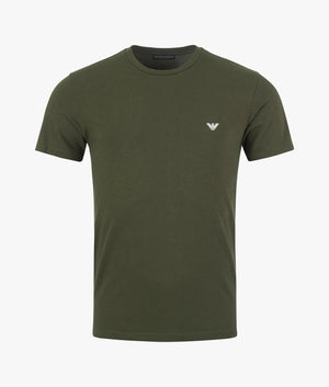 Khaki armani 2024 t shirt