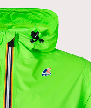 K-Way Uomo Le Vrai 3.0 Claude K004Bd0 T84 Green Fluo