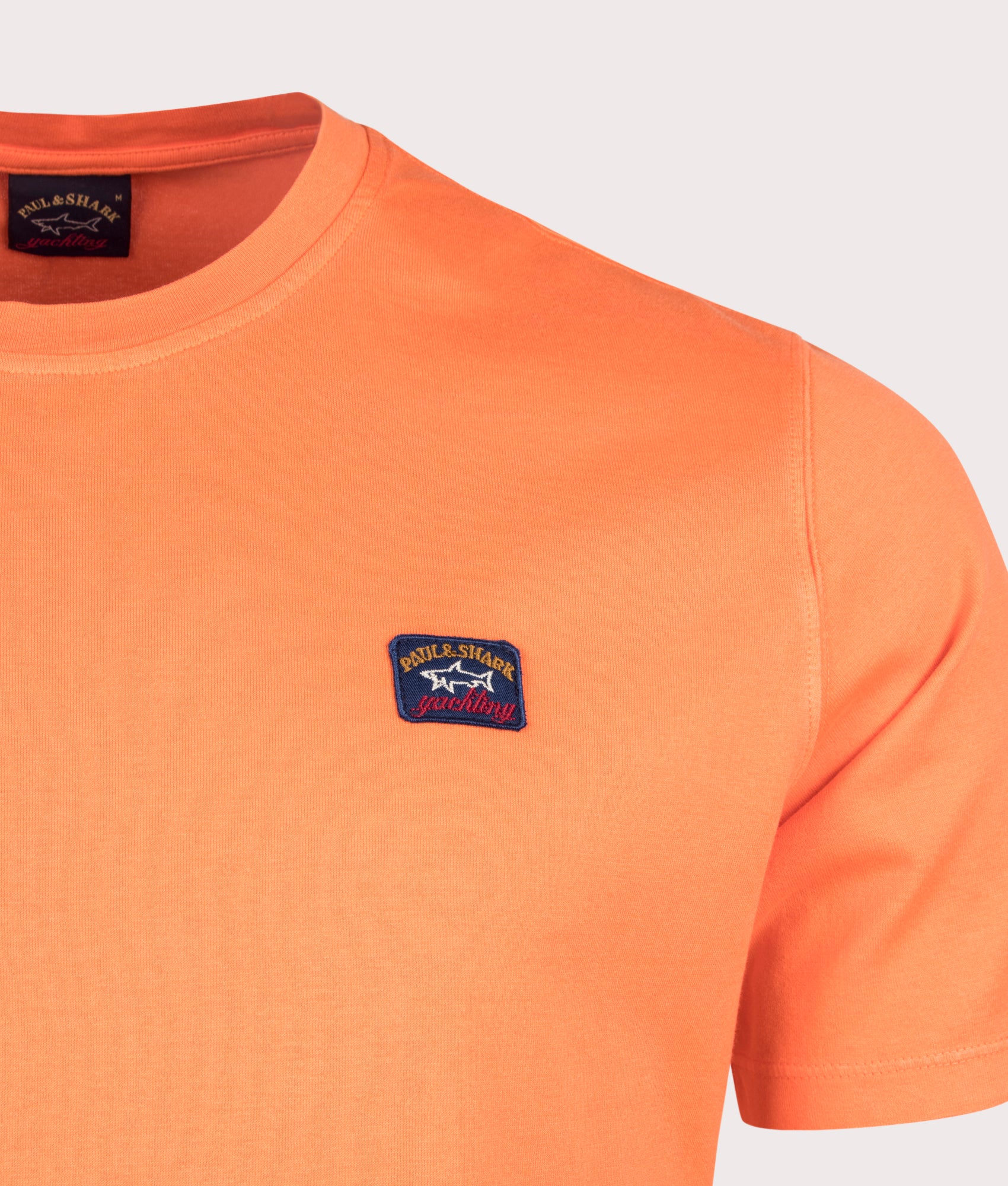 orange paul and shark t shirt