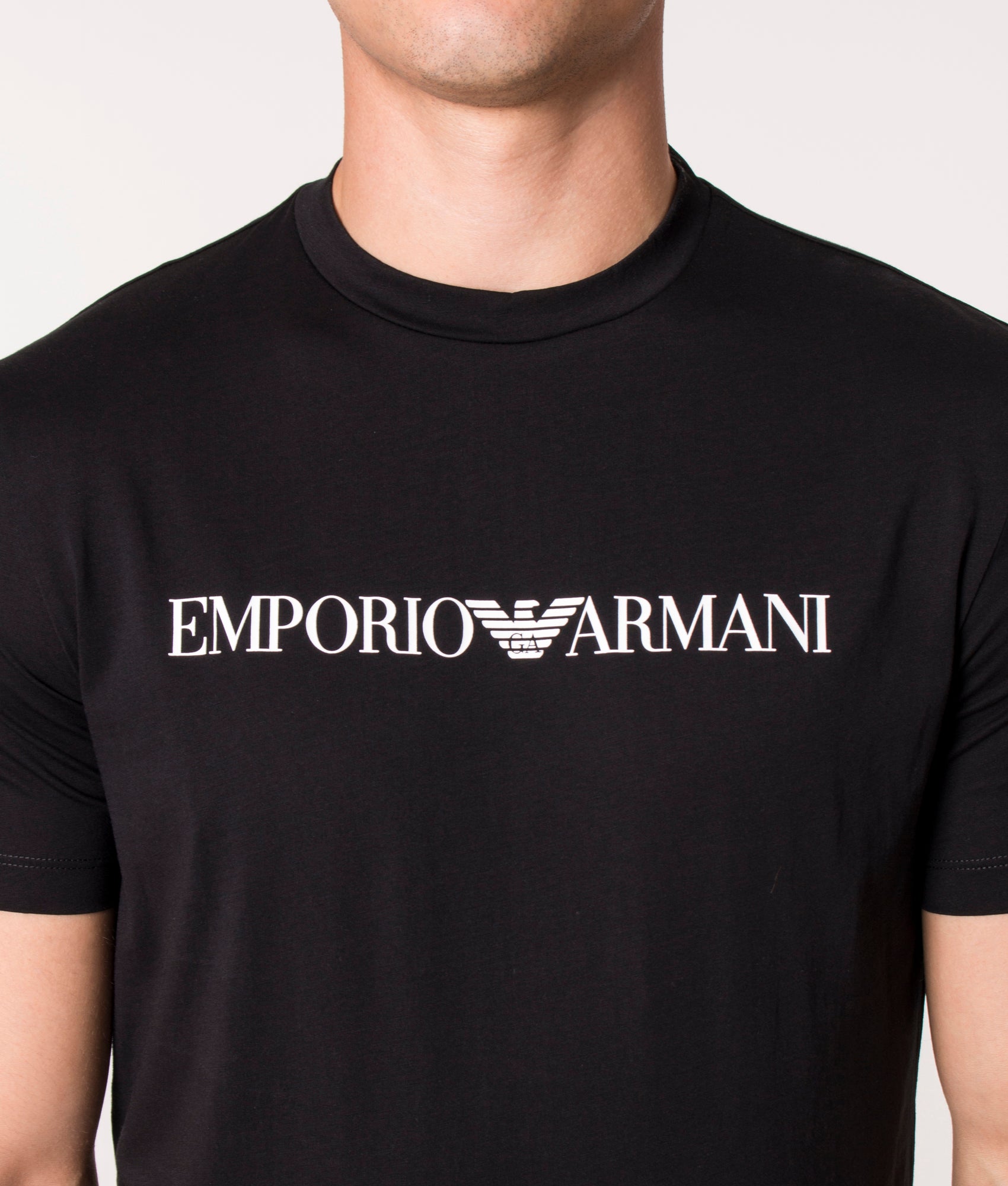 Giorgio Armani Black Logo T-Shirt