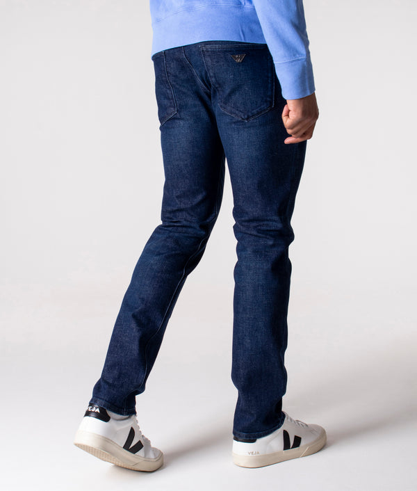 Armani jeans j45 hot sale slim fit blue