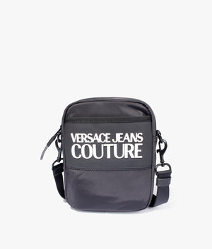 New Versace Luxury Shoulder Bag Crossbody Purse Handbag Black &