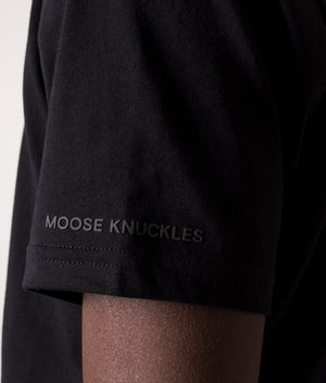 Augustine T-Shirt Black, Moose Knuckles